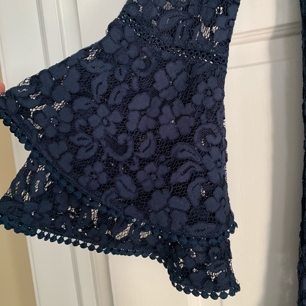 Bardot juniors navy  dress - Picture 7 of 9